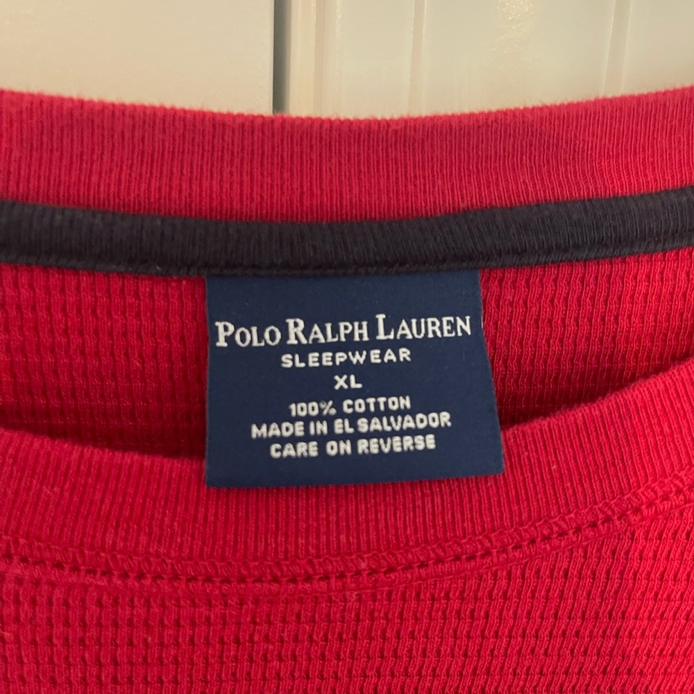 Polo Ralph Lauren Men's Red Crewneck Sweater